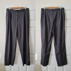 Loro piana 100% wool grey pants Large